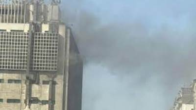 تأثر خدمات الاتصالات بعد حريق سنترال رمسيس.. ومحاولات لإعادة التشغيل