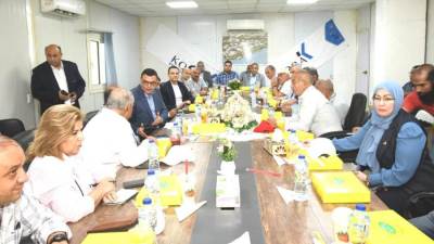 "الشربيني" يوجه بمواصلة المتابعة الدورية للمشروع وتقييم مختلف الأعمال الجاري تنفيذها