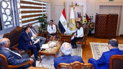 وزيرة التنمية تلتقي بعدد من أعضاء مجلس النواب