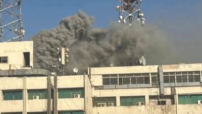 الحكومة تتعهد بتنفيذ توصيات لجنة الاتصالات وتعويض أسر ضحايا حريق سنترال رمسيس