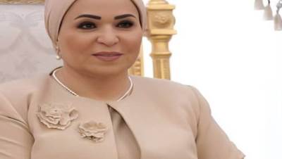 السيدة انتصار السيسي: تواصلت اليوم تليفونيًا مع والدة الملازم أول/ نور امتياز كامل