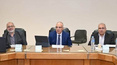 وزير الري يشهد فعاليات ورشة عمل "مشروع دراسة جدوى تثبيت خط الشاطئ بشرق مصرف كيتشنر بمحافظة كفر الشيخ"