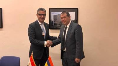 وزير التموين يبحث مع وزير التجارة في موريشيوس التعاون في توريد السلع الأساسية