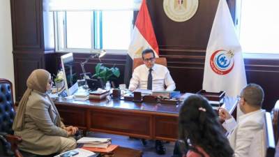 وزير الصحة يعقد اجتماعًا لمتابعة مستجدات العمل بمنظومة خدمات نقل الدم القومية