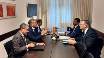 وزير البترول يلتقي رئيس مجلس الإدارة والرئيس التنفيذى لشركة توتال إنرجيز الفرنسية