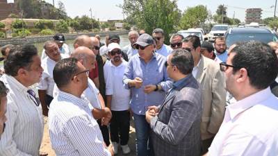 وزير الري يتفقد حالة المنظومة المائية بمحافظتي الشرقية والقليوبية