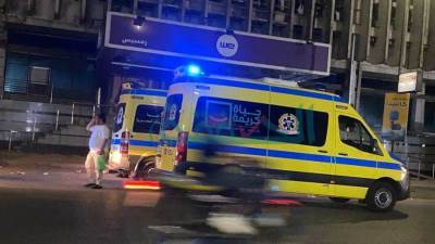 عاجل|| للمره الثانية..  تجدد اندلاع الحريق في سنترال رمسيس مرة أخري