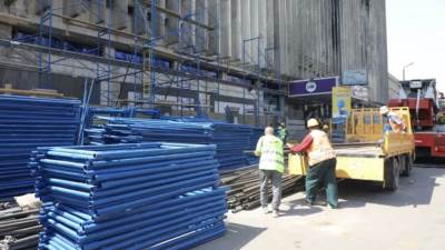 محافظة القاهرة تعلن بدء شركة المقاولون العرب إعادة تأهيل مبنى سنترال رمسيس