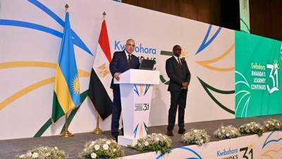 سويلم: مصر ورواندا تجمعهما صداقة عميقة الجذور ورؤية مشتركة للتنمية المستدامة وتحقيق الاستقرار الإقليمي