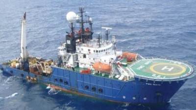 الدفع بسفينة جديدة PMS-MAYO للمشاركة فى عمليات البحث عن المفقودين الثلاثة فى حادث غرق أدمارين 12 بجبل الزيت