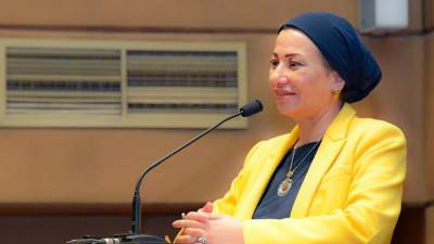 ياسمين فؤاد: مبادرة "تيراميد" نموذج واقعي للربط بين تغير المناخ والتنوع البيولوجي والتصحر 