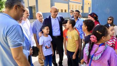 وزير التعليم يتفقد مواقع إنشائية لعدد من المدارس الجديدة بالمرج