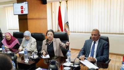 رئيس الرعاية الصحية يشارك في اجتماعات مجموعة عمل الصحة ضمن مشروع "مصر ما بعد 2025"