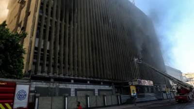 محققو النيابة الإدارية يجرون معاينة لمبنى سنترال رمسيس