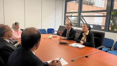 وزيرة البيئة تعقد لقاءً ثنائيًا مع نظيرها العماني لبحث التعاون الثنائي بين البلدين ومناقشة التكامل بين اتفاقيات ريو الثلاث