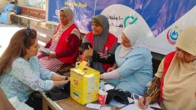 الصحة: حملة «100 يوم صحة» قدمت 5.47 مليون خدمة طبية مجانية خلال أربعة أيام