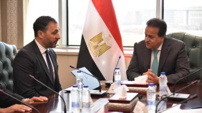 وزير الصحة يستقبل المدير التنفيذي لشركة “HP” لمنطقة الشرق الأوسط وأفريقيا لبحث التعاون