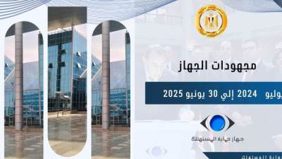 جهاز حماية المستهلك يُعلن الحصاد السنوي لعام 2024 – 2025