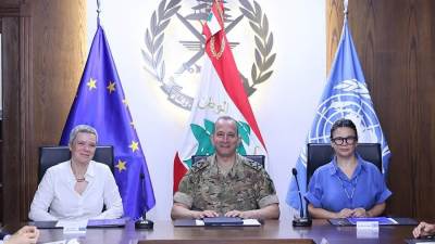 قائد الجيش اللبناني يطلق مشروعا جديدا بالتعاون مع برنامج الأمم المتحدة الإنمائي