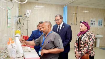  رئيس الرقابة الصحية يتفقد مستشفيي رأس الحكمة والضبعة المركزيين للوقوف على مدى جاهزيتهما للاعتماد من GAHAR