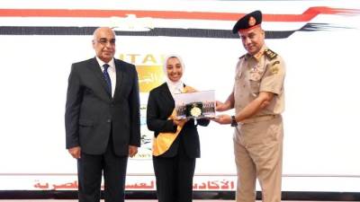 تخرج الدورة الثالثة من المعينين بالهيئات القضائية والدورة الأولى من المعينين بمصلحة الطب الشرعى بعد إتمام دوراتهم التدريبية بالأكاديمية العسكرية المصرية