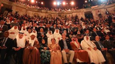 وزير الثقافة المصري يشهد افتتاح الدورة الـ39 لمهرجان جرش للثقافة والفنون بالمملكة الأردنية الهاشمية