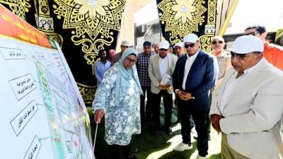 وزير الإسكان ومحافظ الدقهلية يتفقدان محطة مياه شرب نبروه بطاقة ٣٤ الف َم٣/يوم