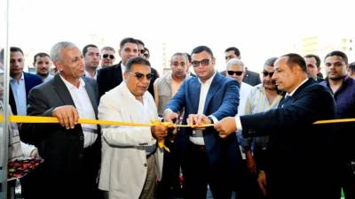  وزير الإسكان ومحافظ الدقهلية يفتتحان مركز خدمة عملاء شركة مياه الشرب والصرف الصحي بمدينة نبروه