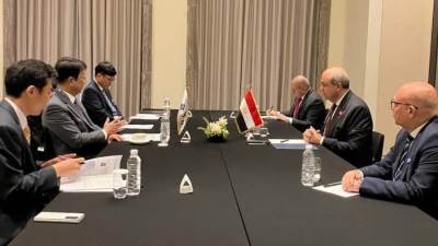 وزير الطيران المدني يشارك في فعاليات مؤتمر "CIAT 2025 " بكوريا الجنوبية ويبحث مع نظيره الكوري التعاون في مجالات النقل الجوي 