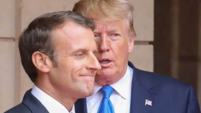 ترامب يسخر من اعتراف ماكرون بدولة فلسطين