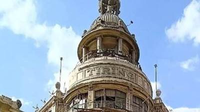محافظة القاهرة ترمم أشهر عمارة تجارية بالعتبة