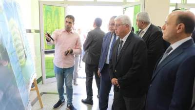 وزير التعليم العالي ومحافظ كفر الشيخ ورئيس الجامعة يفتتحون مقر جامعة كفر الشيخ الأهلية