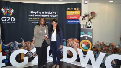 «المشاط»: مصر تُرحب بالتنسيق مع جنوب أفريقيا في إطار رئاستها لمجموعة العشرين للدفع نحو هيكلة النظام المالي العالمي