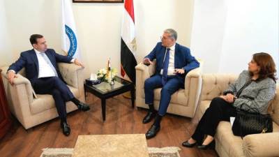 وزير البترول والثروة المعدنية يستقبل وفدًا رفيع المستوى من شركة شل العالمية