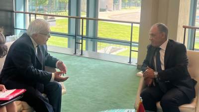 وزير الخارجية يشيد بمستوى التعاون مع روسيا في عدد من المشروعات الاستراتيجية ذات الاهتمام المشترك