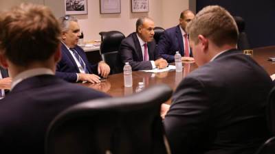 خلال زيارته لواشنطن.. وزير الخارجية يشارك في فعالية رفيعة المستوى بمعهد "أمريكا أولًا للسياسات"