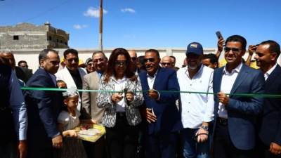 وزيرة التنمية ومحافظ مطروح يفتتحان مجزر مدينة الحمام المطور بتكلفة 35 مليون جنيه