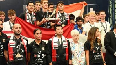 وزير الرياضة يشهد تتويج منتخب الناشئين والناشئات ببطولة كأس العالم للاسكواش