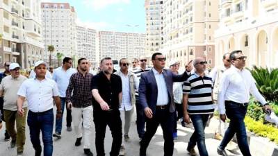 وزير الإسكان يتفقد مشروع التجمع العمراني "صواري" بمنطقة غرب كارفور بالإسكندرية