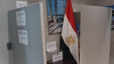 بدء مؤتمر الهيئة الوطنية لإعلان غلق اللجان فى انتخابات مجلس الشيوخ