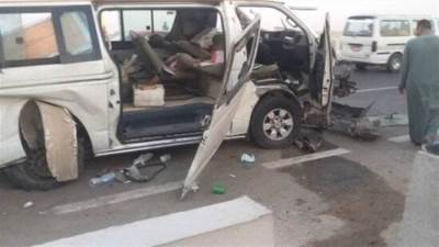 حادث أطفيح.. 7 وفيات و44 مصابا على الطريق الشرقي