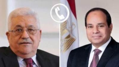 الرئيس السيسى يشدد لـ"أبو مازن" على رفض مصر القاطع لتهجير الفلسطينيين من أرضهم