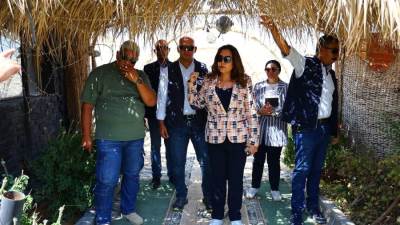 وزيرة التنمية المحلية والقائم بأعمال وزير البيئة تتابع سير العمل في محميتي وادي دجلة وقبة الحسنة