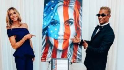 محمد رمضان يلبي دعوة لارا ترامب لاستقباله بمنزلها ويؤكد: شيء عظيم قادم