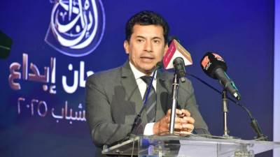 وزير الشباب والرياضة ومحافظا الدقهلية والجيزة يشهدون ختام الموسم الخامس لمهرجان "إبداع" لأعضاء مراكز الشباب