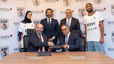 مافين للتطوير العقاري الراعي الرسمي لكرة السلة في مصر