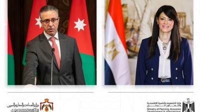 “المشاط” توجه الشكر لوزير الصناعة والتموين الأردني على التنسيق والمتابعة المستمرة لإتمام فعاليات اللجنة العليا المشتركة