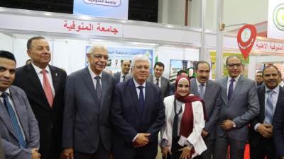 وزير التعليم العالي: المعرض يعكس القفزة التي حققتها منظومة التعليم العالي بدعم القيادة السياسية 