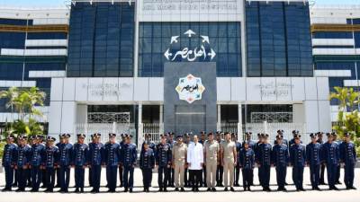 القوات المسلحة تنظم زيارات لعدد من طلبة الأكاديمية العسكرية المصرية والكليات العسكرية لمستشفى أهل مصر لعلاج الحروق