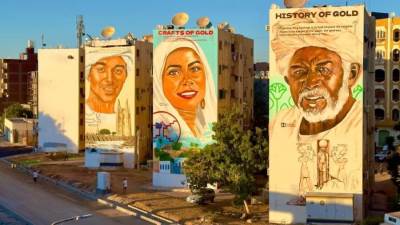 وزير الثقافة يتبنى مشروع الفنانين التشكيليين مها جميل وعلي عبد الفتاح لتجميل الواجهات وإبراز الهوية المصرية